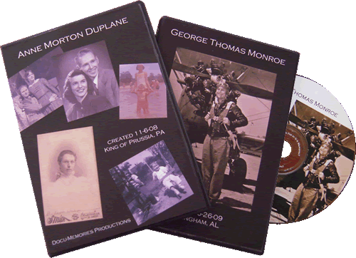 Docu-memories video packages